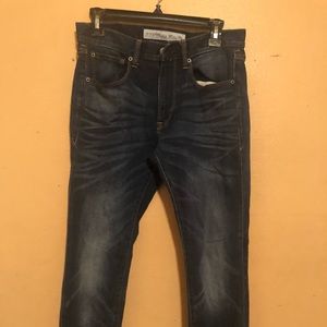 Express Alec Medium Wash Skinny Jeans